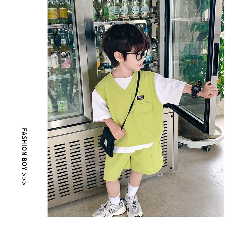 Summer Baby and Boys Cotton Contrast Patchwork t-Shirt Tops+Shorts Pant Sets School Kids Tracksuit Child 2PCS Outfit 1-10 Years