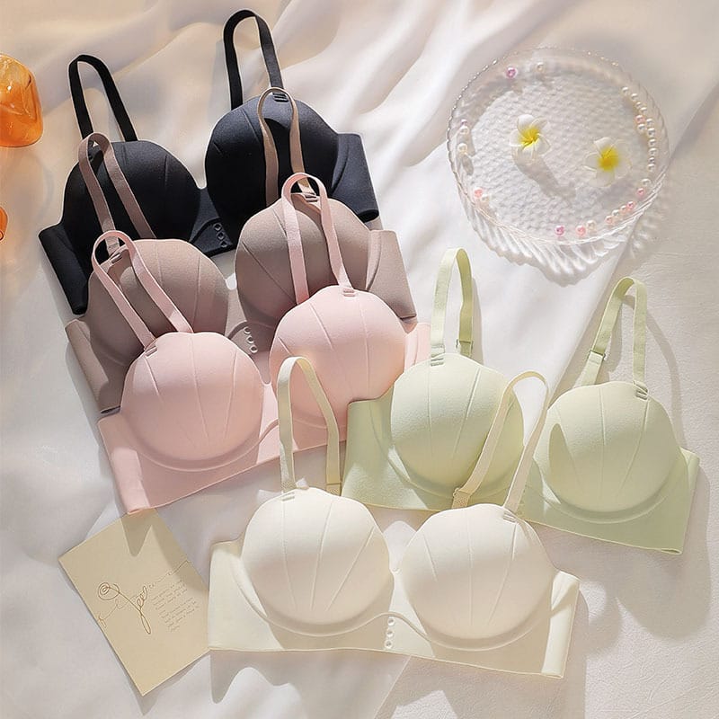 Women's Push-up Candy Simple Breathable Comfortable One-piece Bra