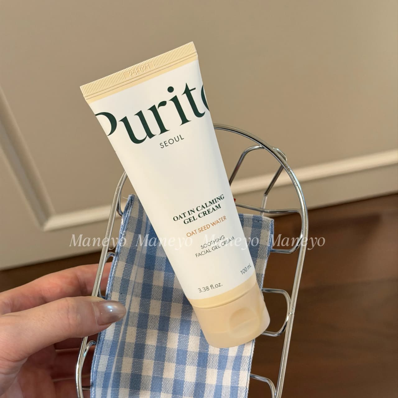 PURITO Oat Calming Gel Cream 100ml All Skin Types Vegan Moisturizer Anti-Aging Soothing Solution Lightweight Non-Comedogenic