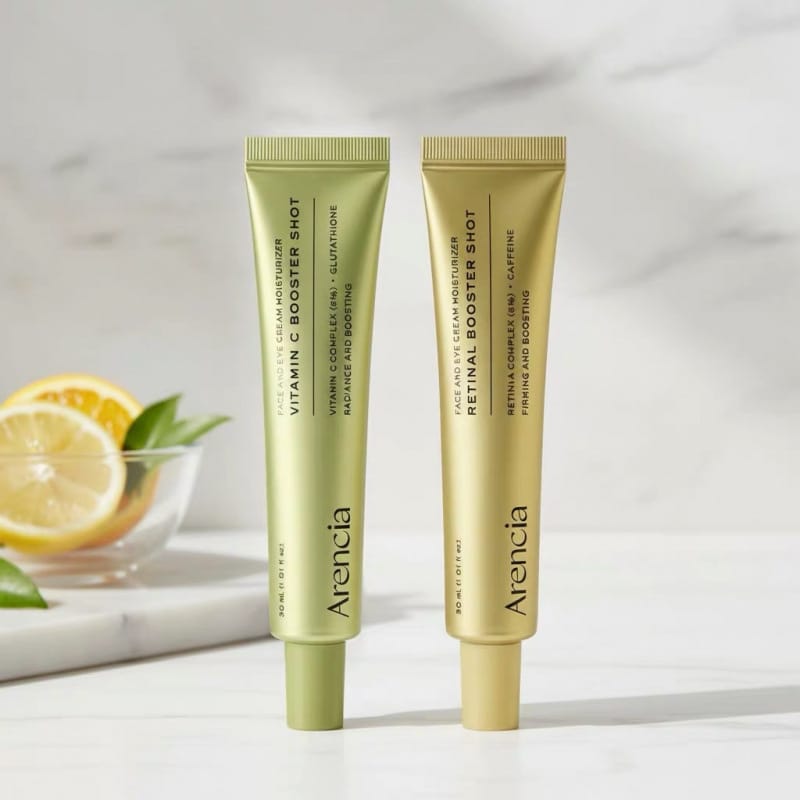 Arencia Vitamin C Booster Shot Korean Skincare Skin Revitalizer for Women Vitamin C Booster Shot Serum Glutathione Cream
