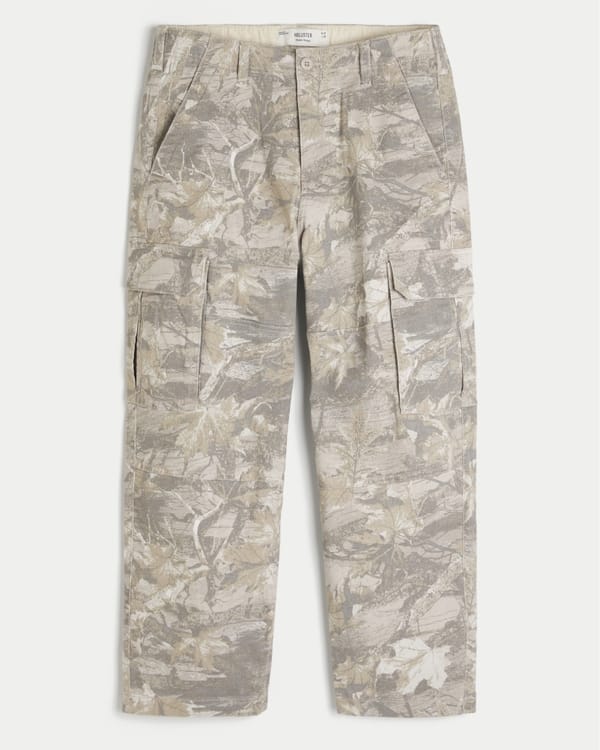 Hollister Camo Skater Baggy Cargo Pants( Available)