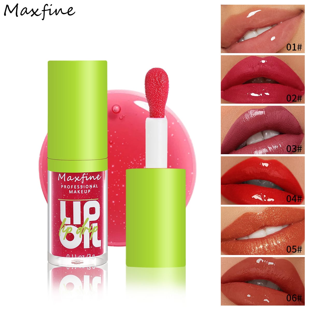 Velvet Lasting Moisturizing Improve Color Lip Glaze Lipstick Water Glaze