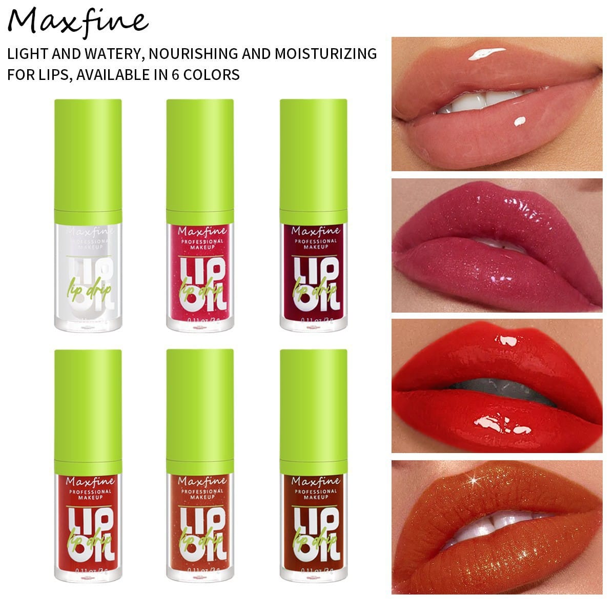 Velvet Lasting Moisturizing Improve Color Lip Glaze Lipstick Water Glaze