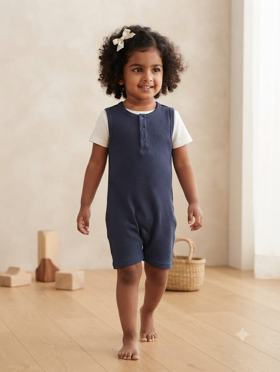 Soft summer friendly Romper for Baby Boys & Girls