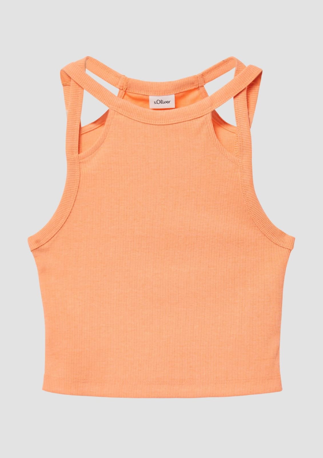 s.Oliver Cropped Ribbed Tank Top – Stylish & Comfortable