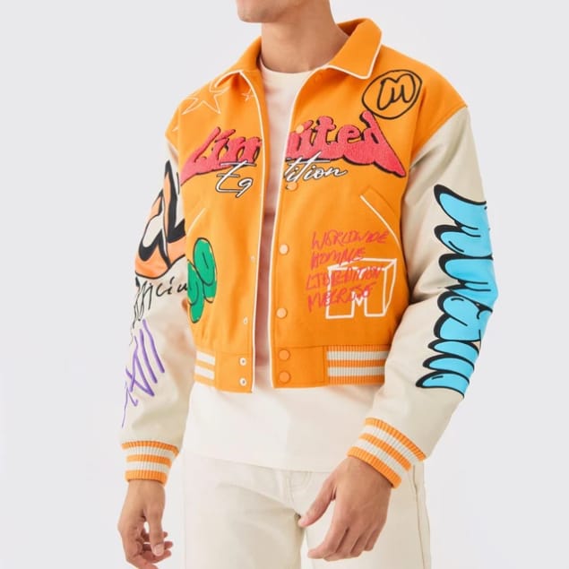 Men Classic Varsity Jacket