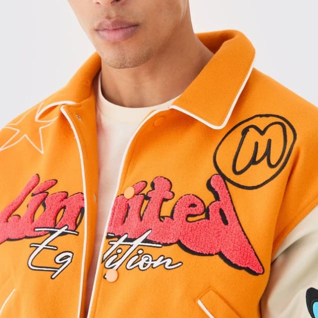 Men Classic Varsity Jacket