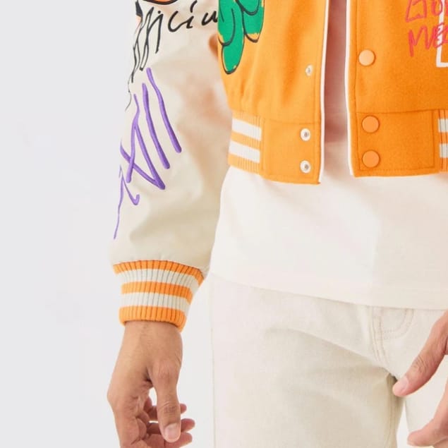 Men Classic Varsity Jacket