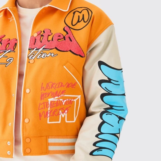 Men Classic Varsity Jacket