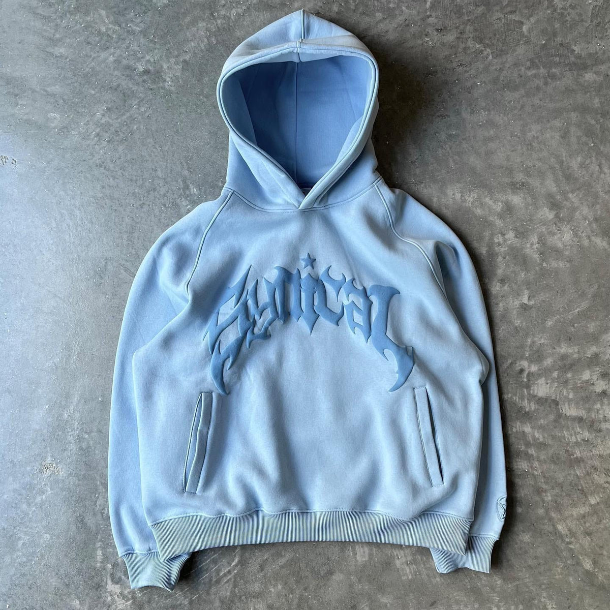 New Arrival American Retro Zip-Up Hoodie Gothic Letter Star Print Hoodie Trendy Men's Casual Jacket