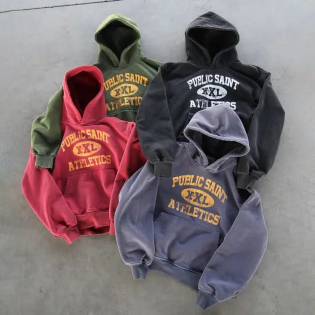 European and American style retro American washed