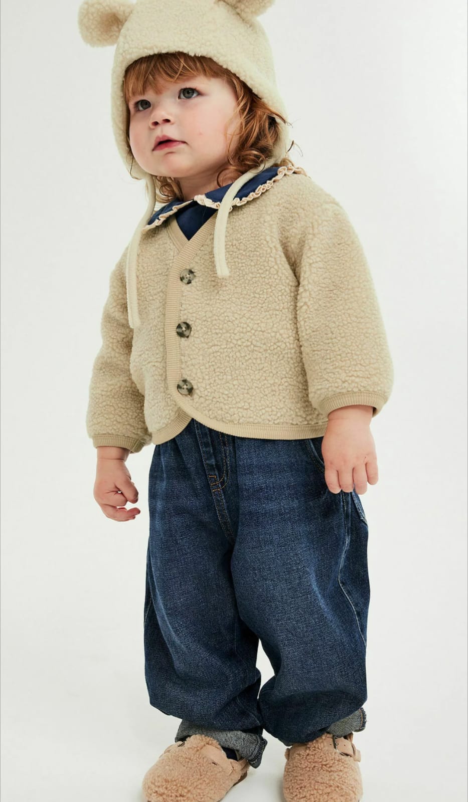Minories IN PILE - Fleece jacket - beige