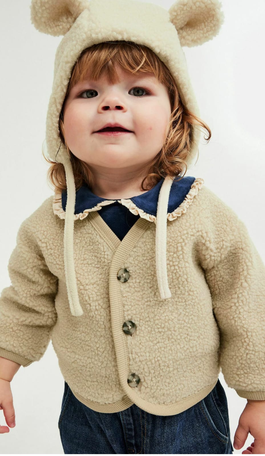 Minories IN PILE - Fleece jacket - beige