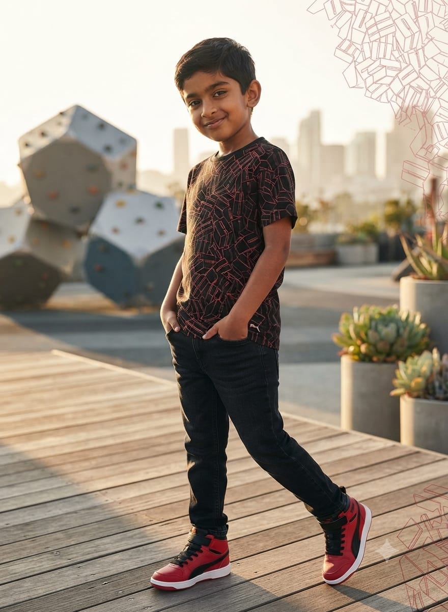 Puma Authentic boys T-Shirts(AVAILABLE)
