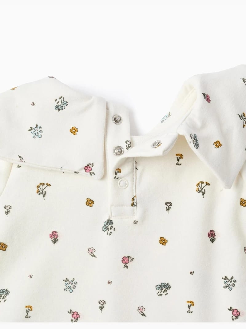 New Born Baby Floral pattern and maxi bow Available