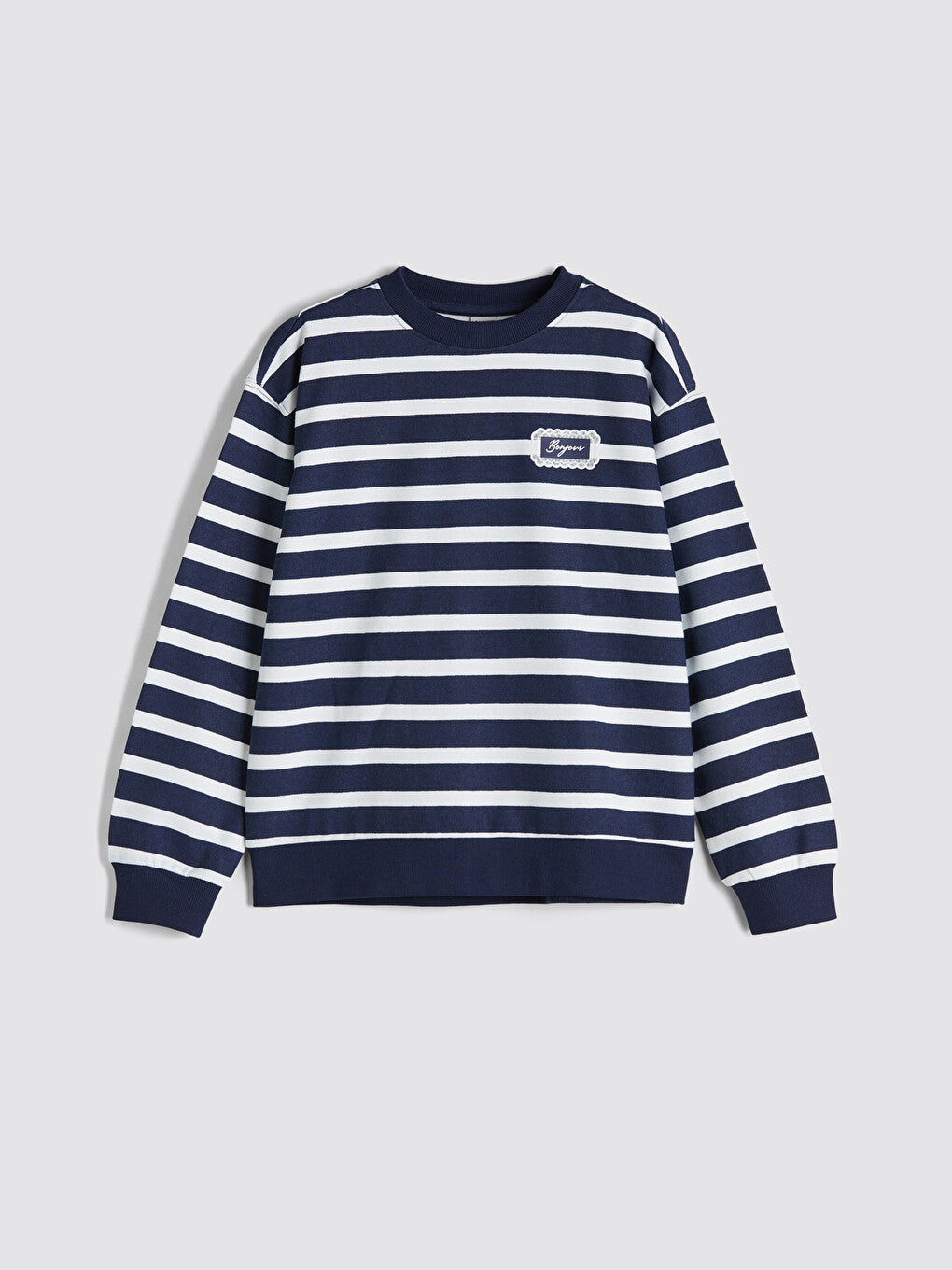 LCW Kids Crew Neck Girls' Sweatshirt Avaiable
