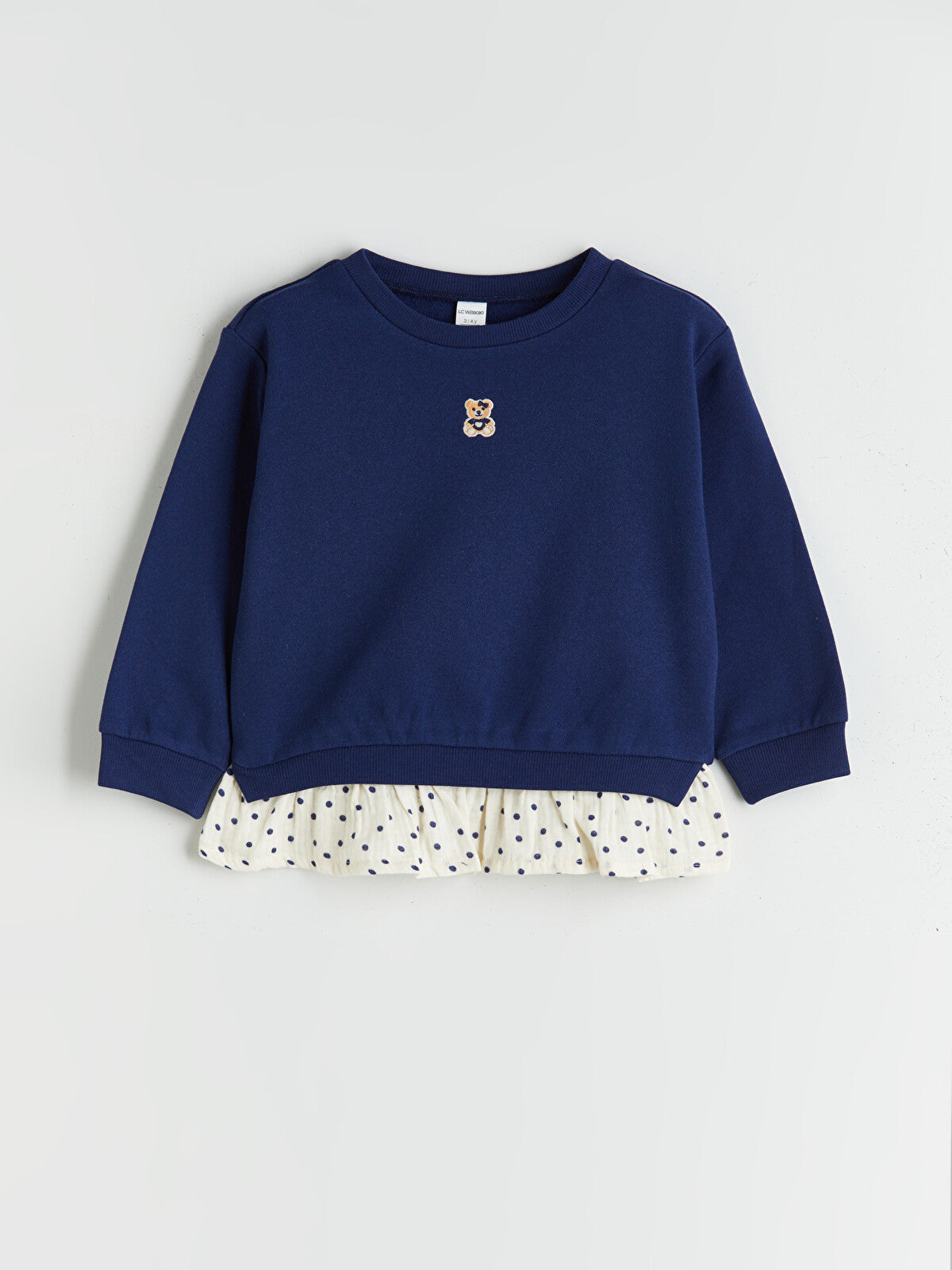 LCW Kids Crew Neck Girls' Sweatshirt Avaiable
