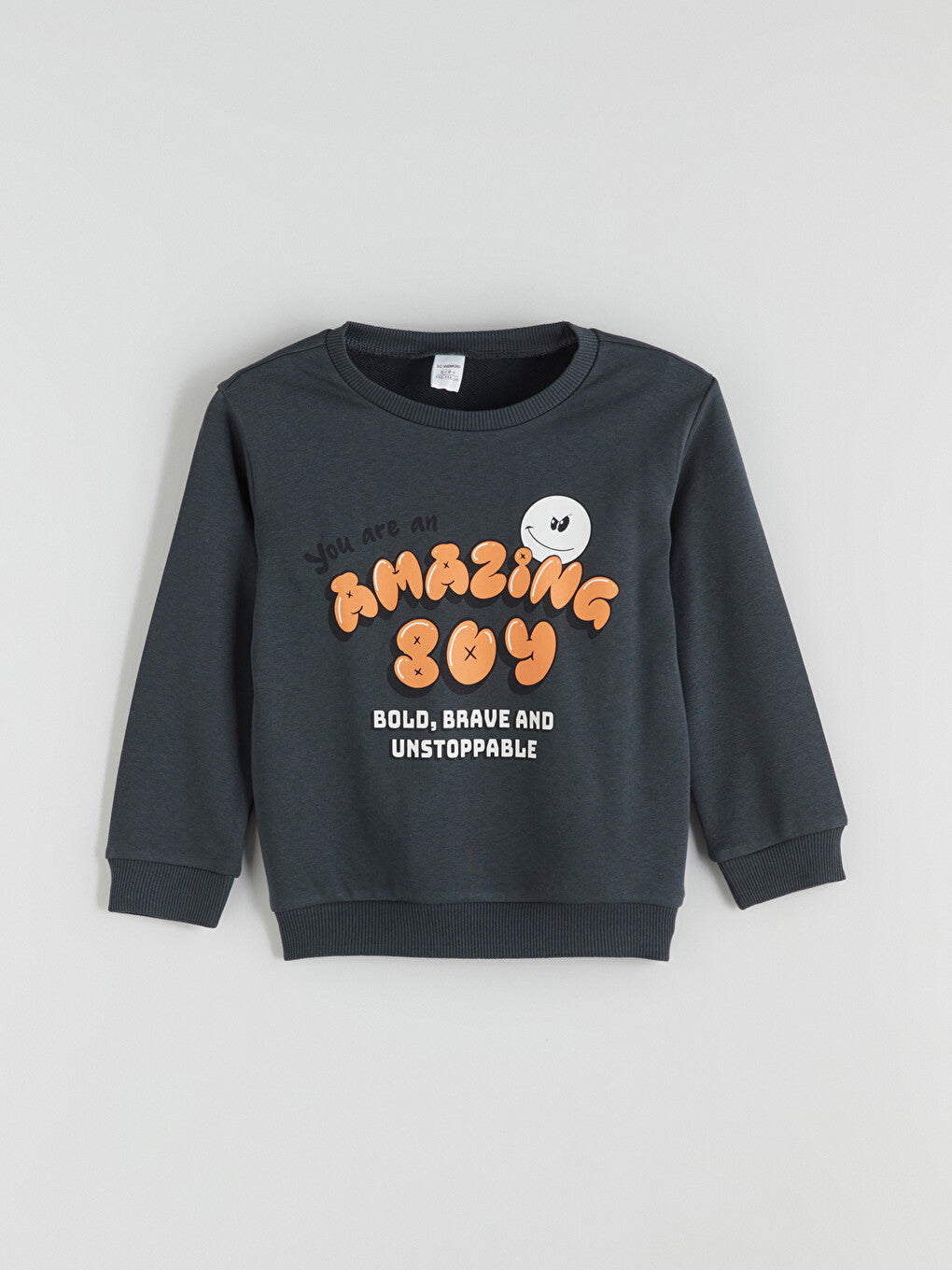LCW Kids Crew Neck Girls' Sweatshirt
