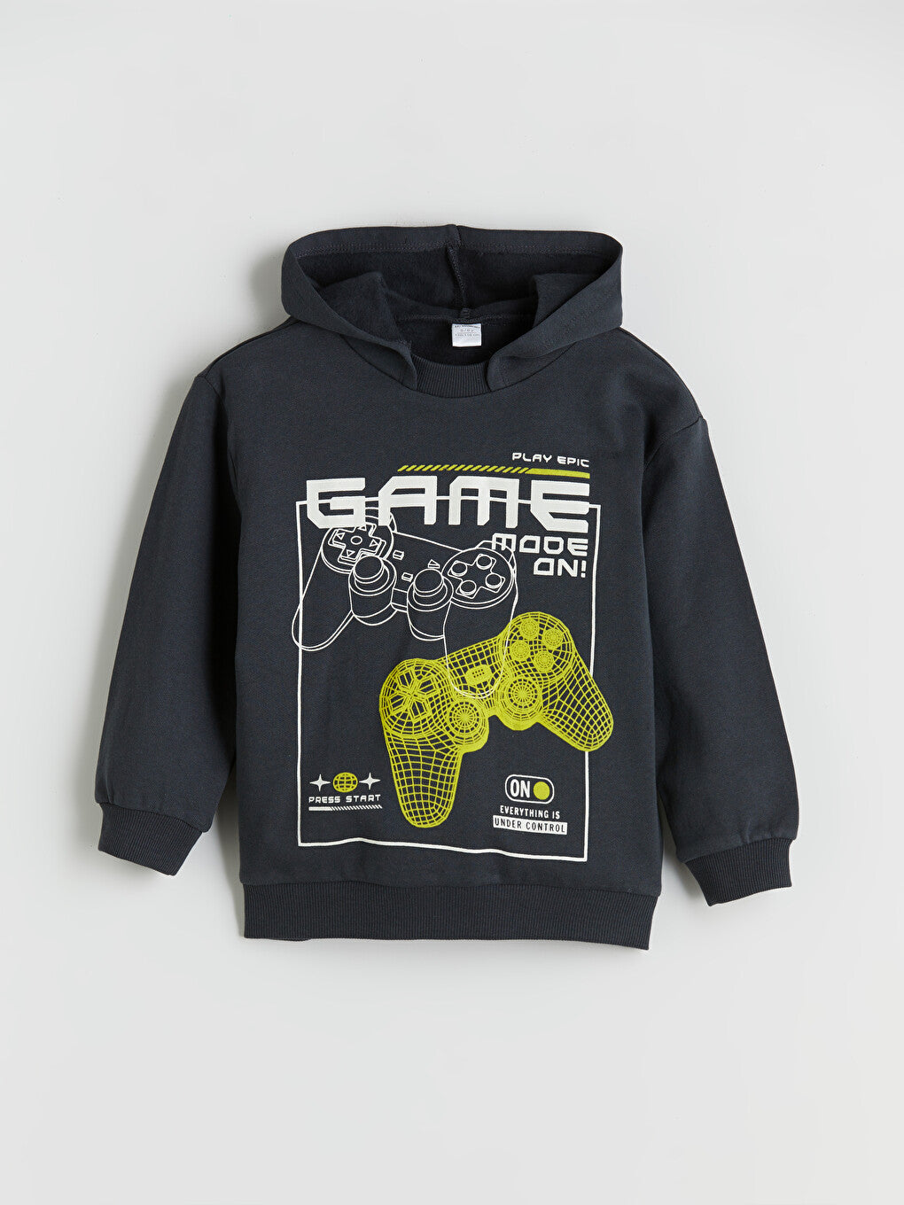 LCW Kids Boys' Thick Hooded Sweatshirt And Tracksuit