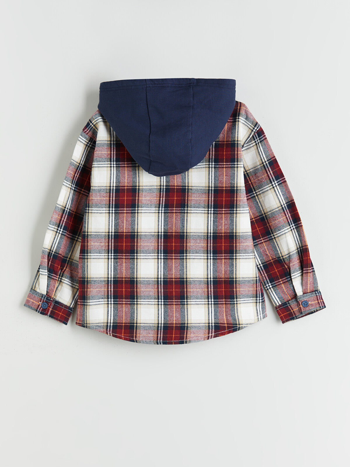 LCW Kids Hooded Plaid Boys' Shirt