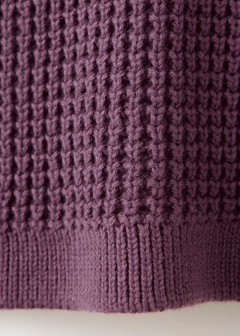 Relaxed-fit knitted sweater (4/6 Month)Available