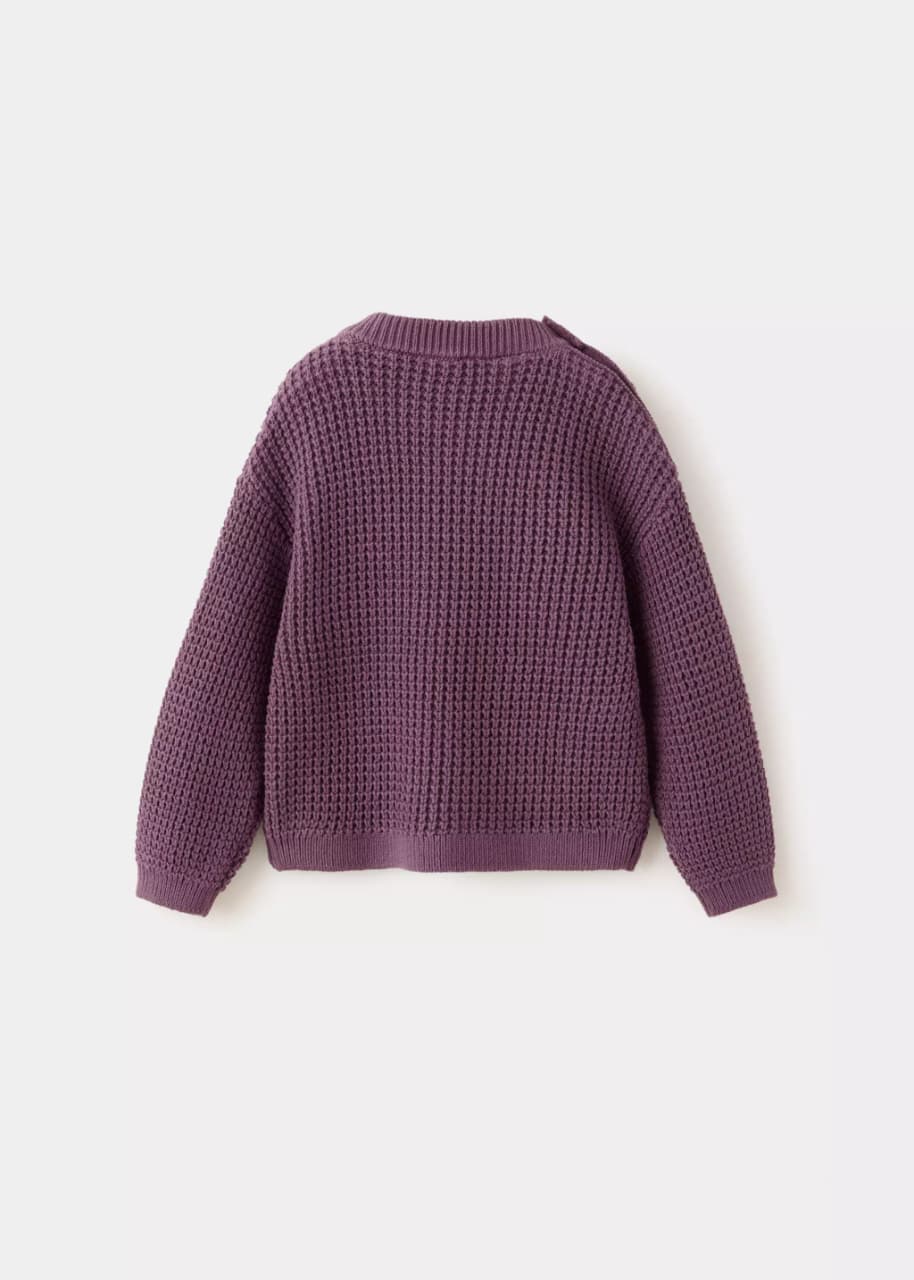 Relaxed-fit knitted sweater (4/6 Month)Available