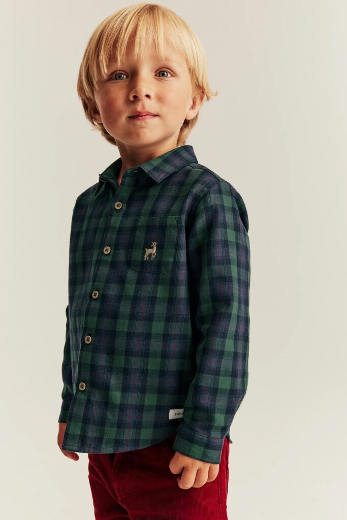 Checked Newbie shirt (3/4Years)Available In Stock (