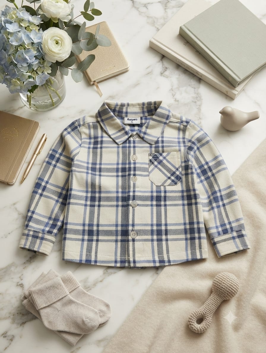 Checked Kappahl shirt (1-6 Years)Available In Stock