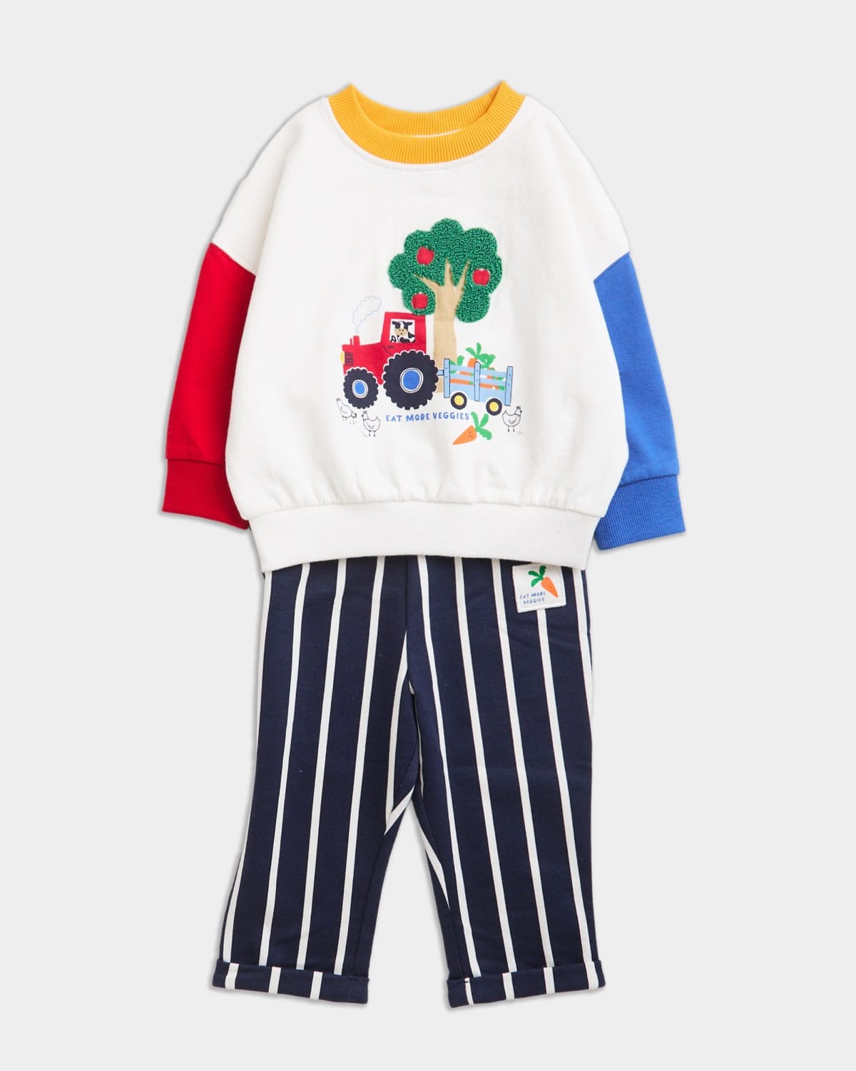 Tractor Sweat Set - Two Pieces (6 Months-1Years)Available in stock