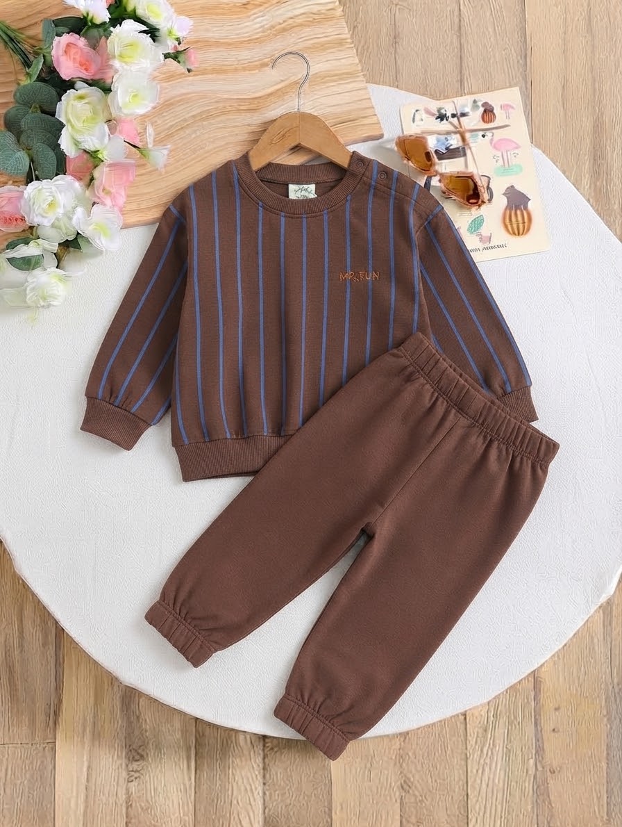 Kids Stiped imported 2-Piece Set (1.5-2Years)Available in stock