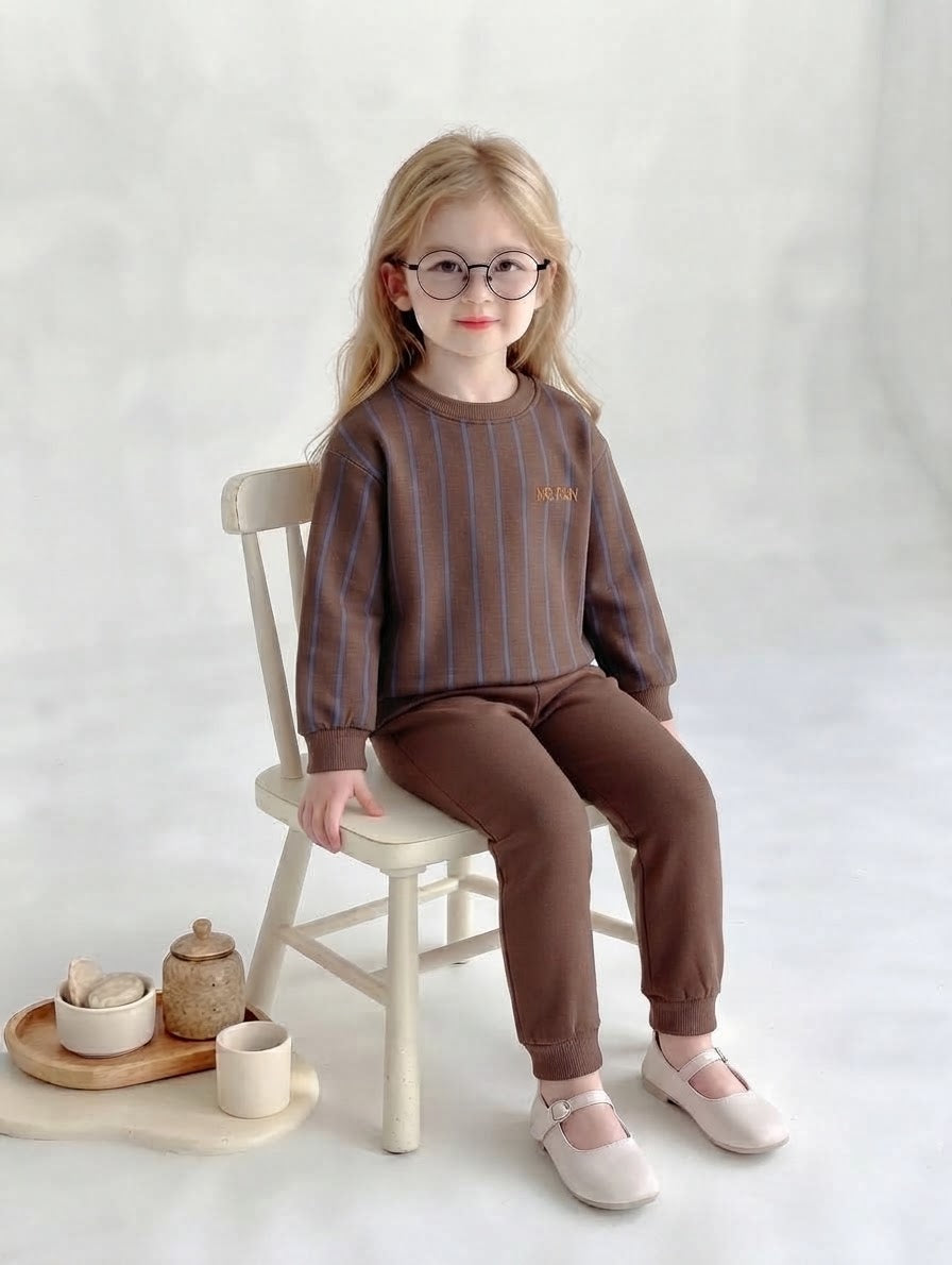 Kids Stiped imported 2-Piece Set (1.5-2Years)Available in stock