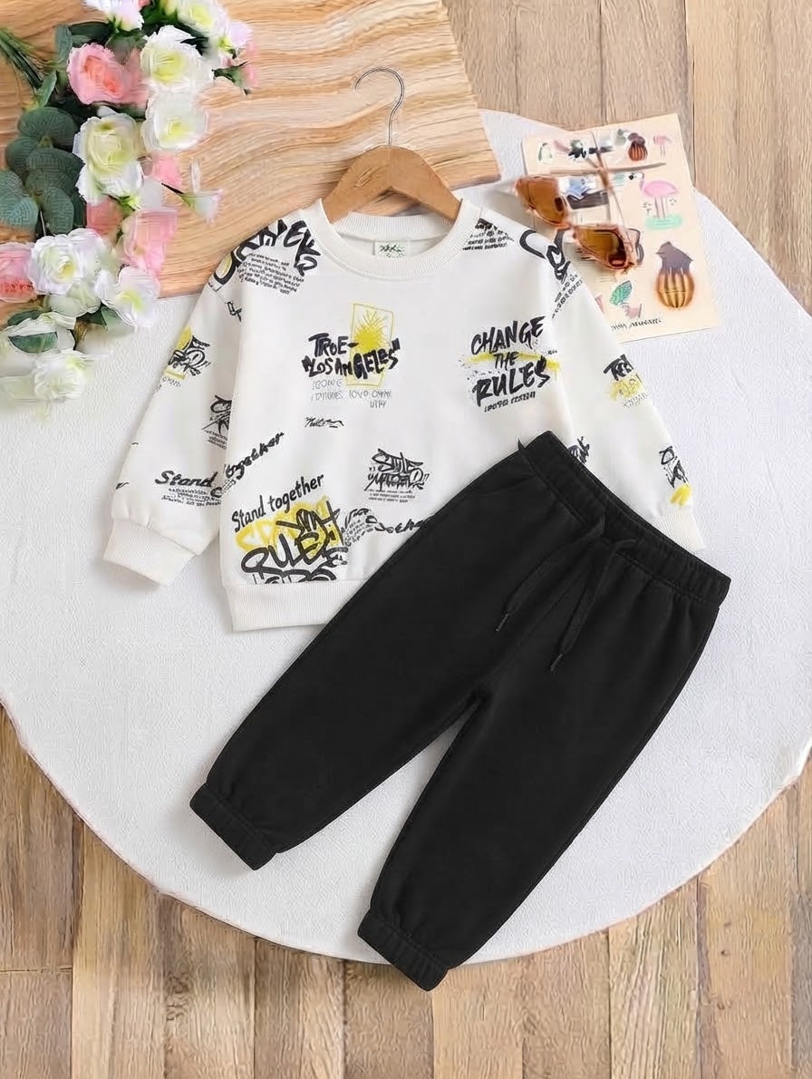 Boys Girls Printed imported 2-Piece Set (6-8Years)Available in stock