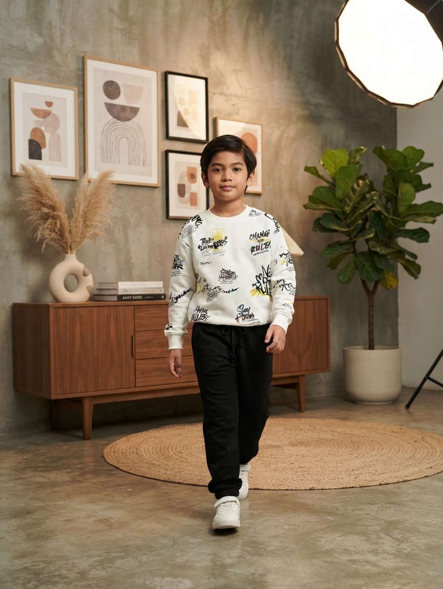 Boys Girls Printed imported 2-Piece Set (6-8Years)Available in stock