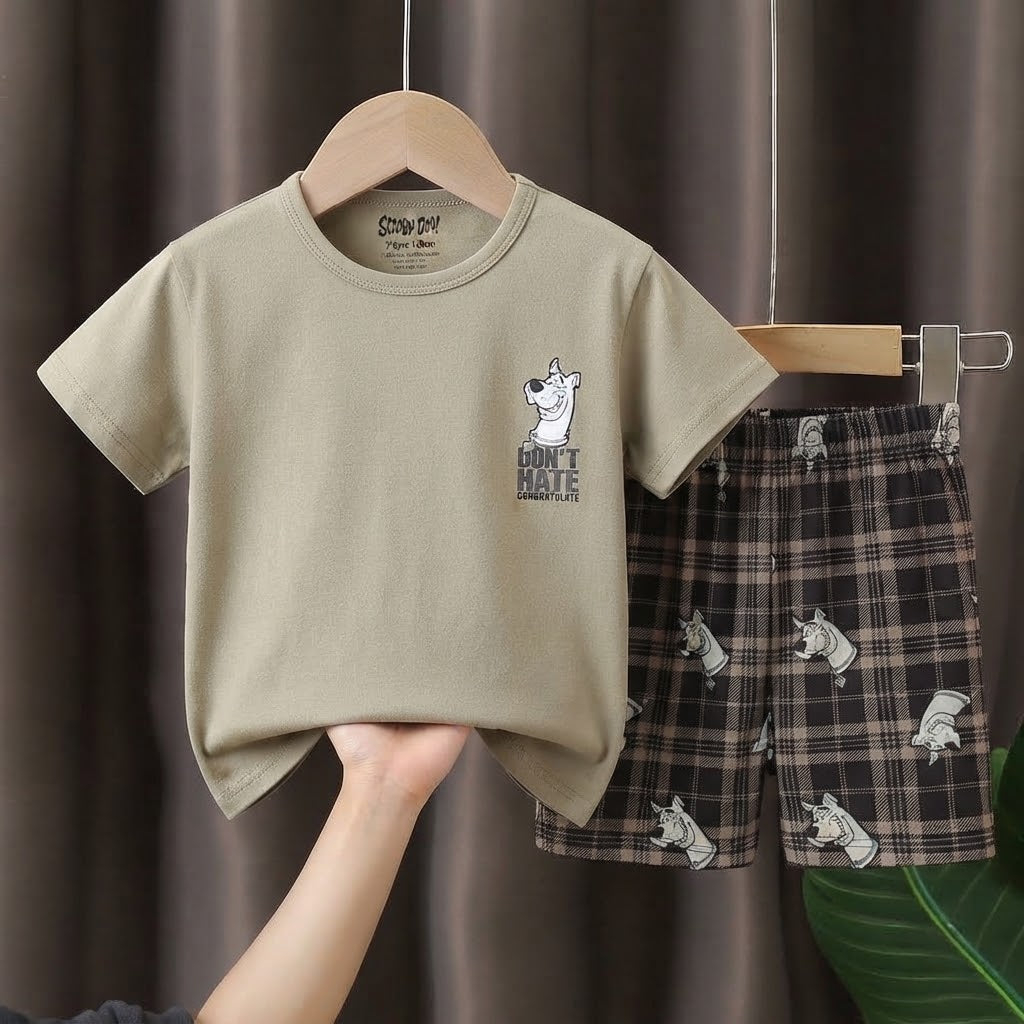 China Imported Boys Kids 2-Piece Summer Set (7/8 Years)Available in stock
