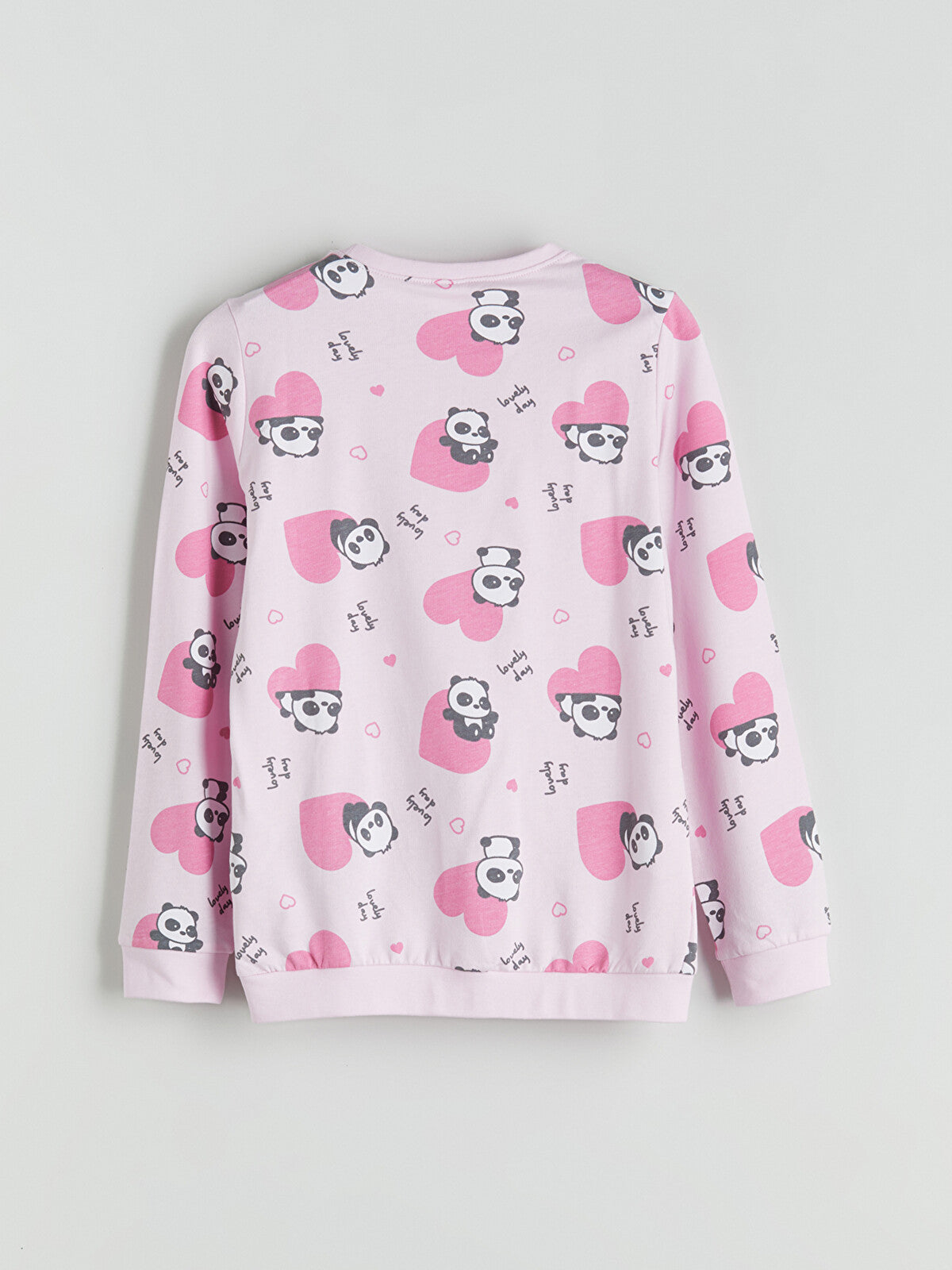 LCW Kids Crew Neck Ribbon Printed Girls' Sweatshirt 11/12 years available