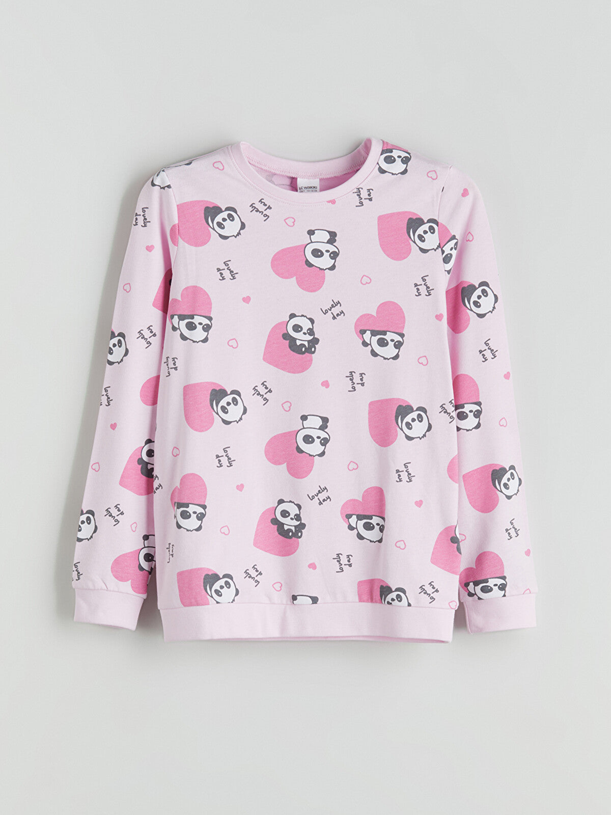 LCW Kids Crew Neck Ribbon Printed Girls' Sweatshirt 11/12 years available