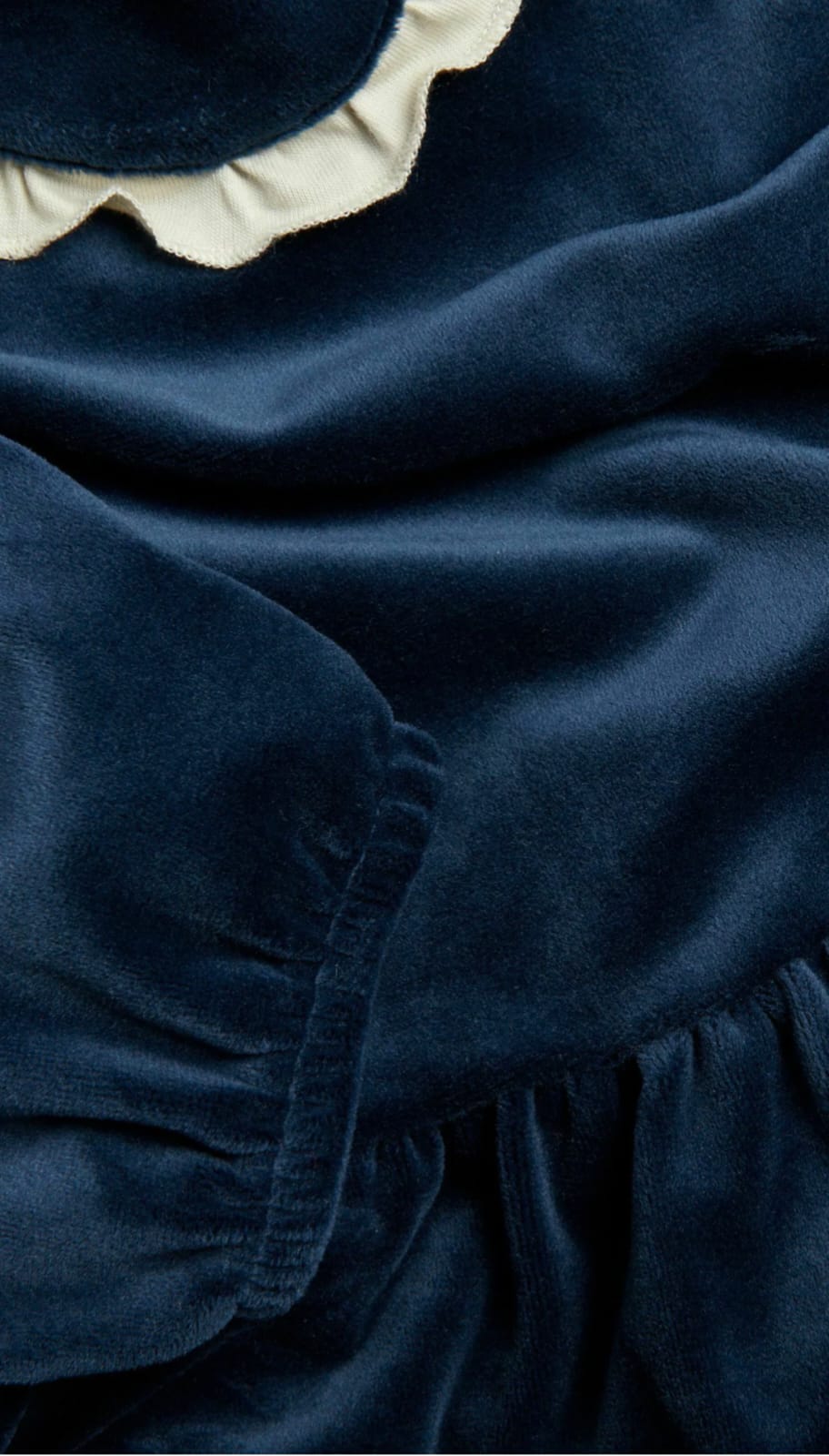 New Born Baby Minories WITH COLLAR - Day dress - dark blue 0-12 Month Available