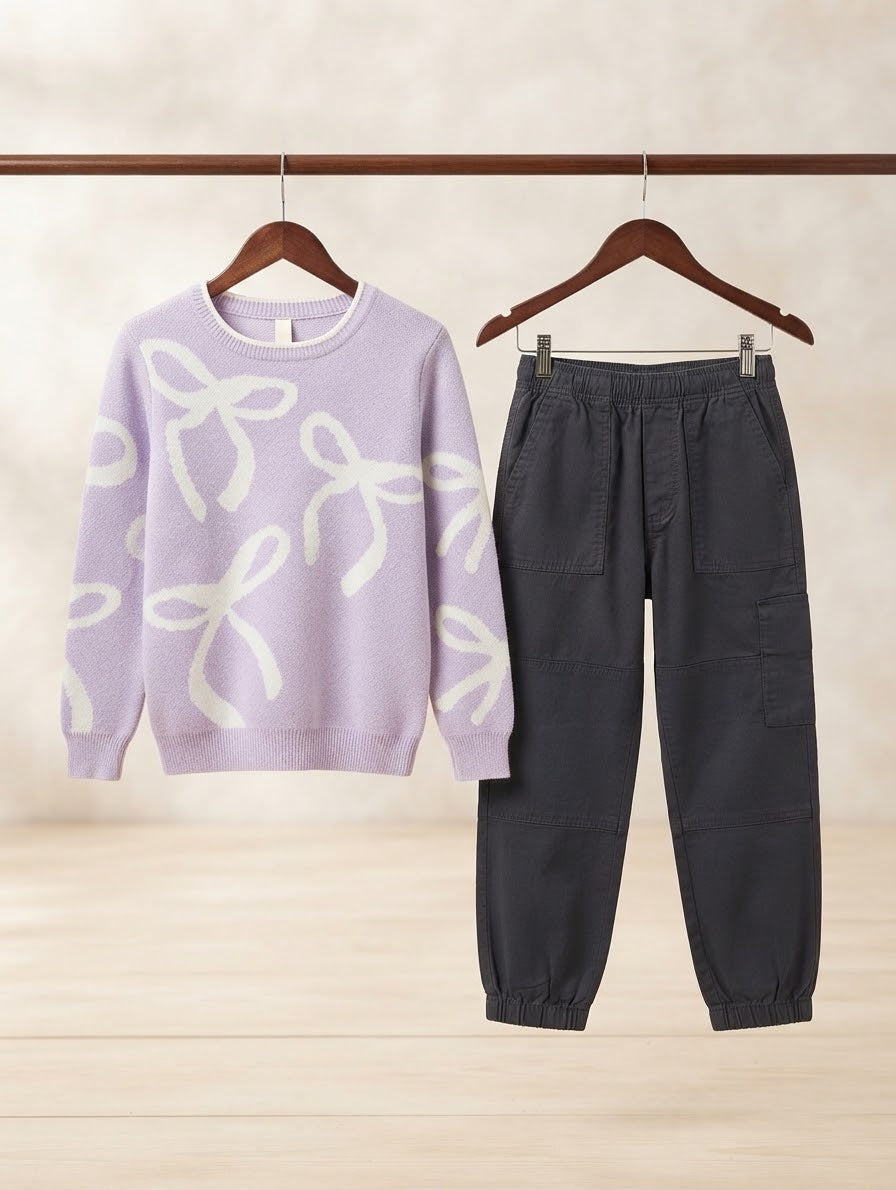 Newbie kids tops & pant set 2 pcs (6/7Years)Available In Stock