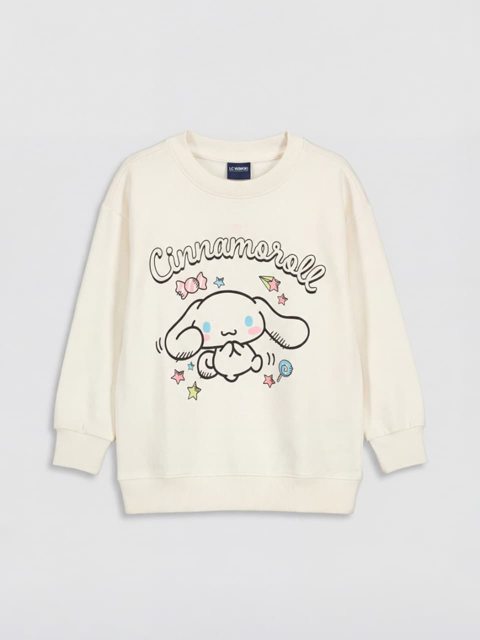 LCW Kids Hello Kitty Printed Girls' Sweatshirt 6/7/8 years Available