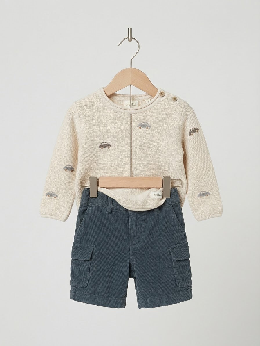 Newbie kids shirt & pant set 2 pcs (2-4 Years)Available In Stock