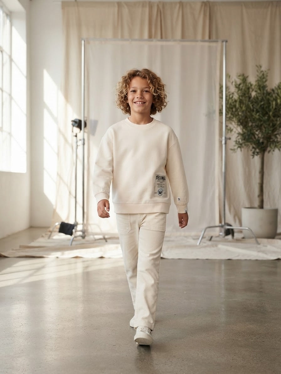 LCW Kids Crew Neck Sweatshirt & Pant premium imported set  9/10 years available