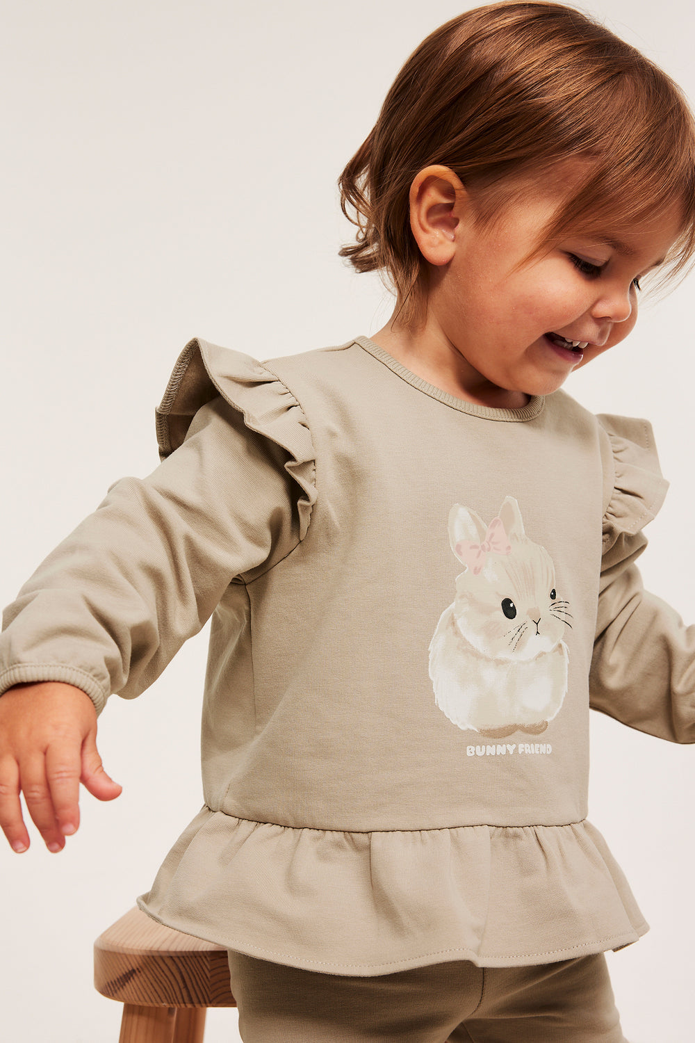 New Born Baby 4/6 Month baby One side brush sweatshirt