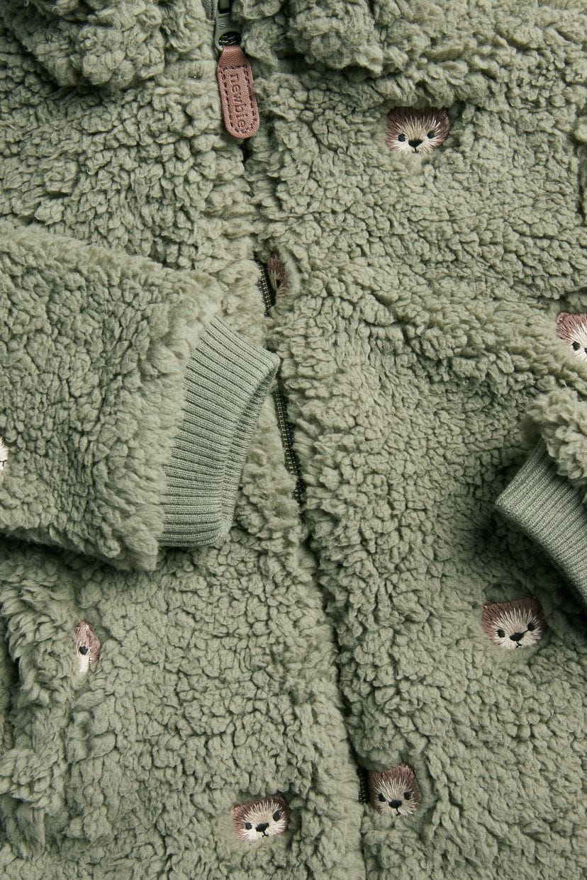 Pile jacket with rabbits (0-6 years) -Available in Stock