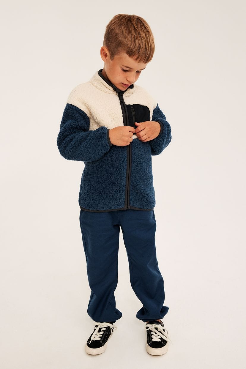 Pilé jacket with chest pocket (1.5-8 years) -Available in Stock