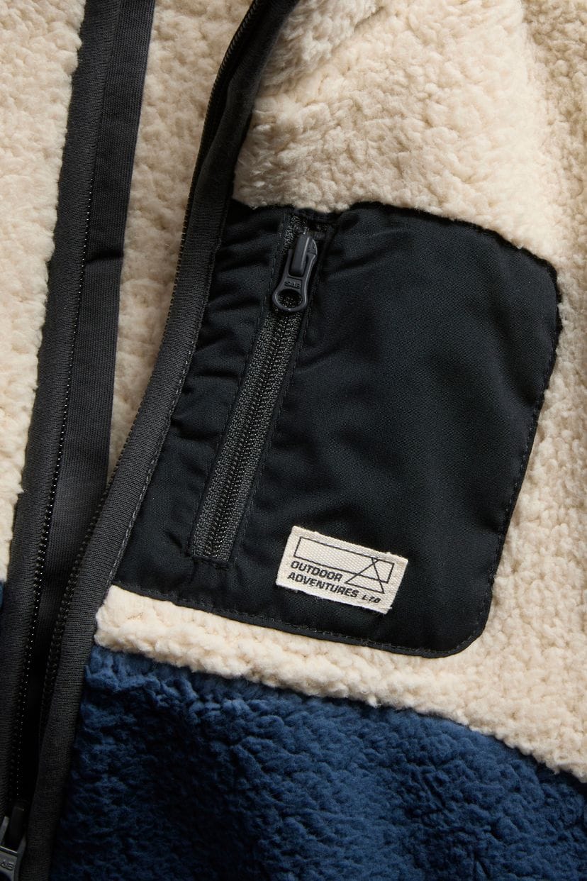 Pilé jacket with chest pocket (1.5-8 years) -Available in Stock