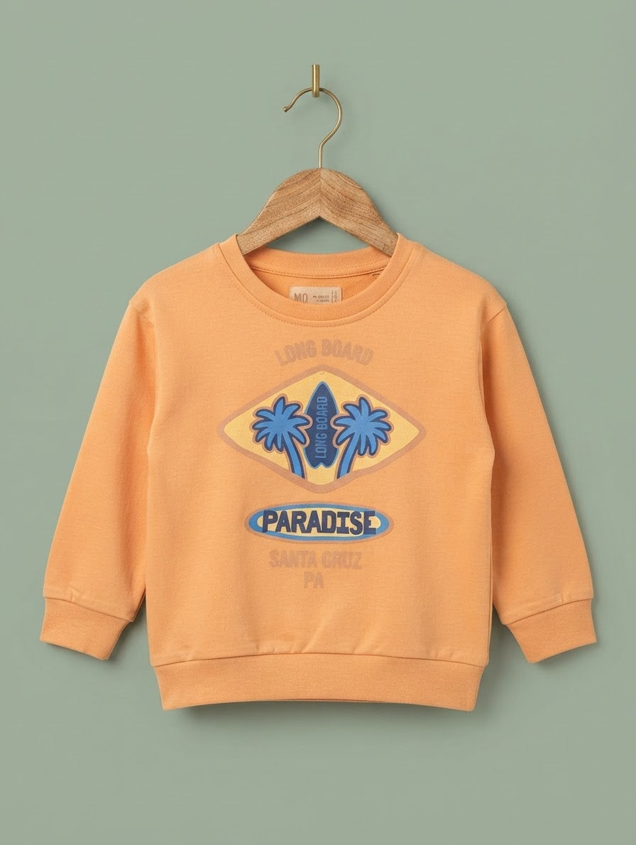 Imported Mo Casual Brand sweatshirt  - White 24-36 Month Available in stock