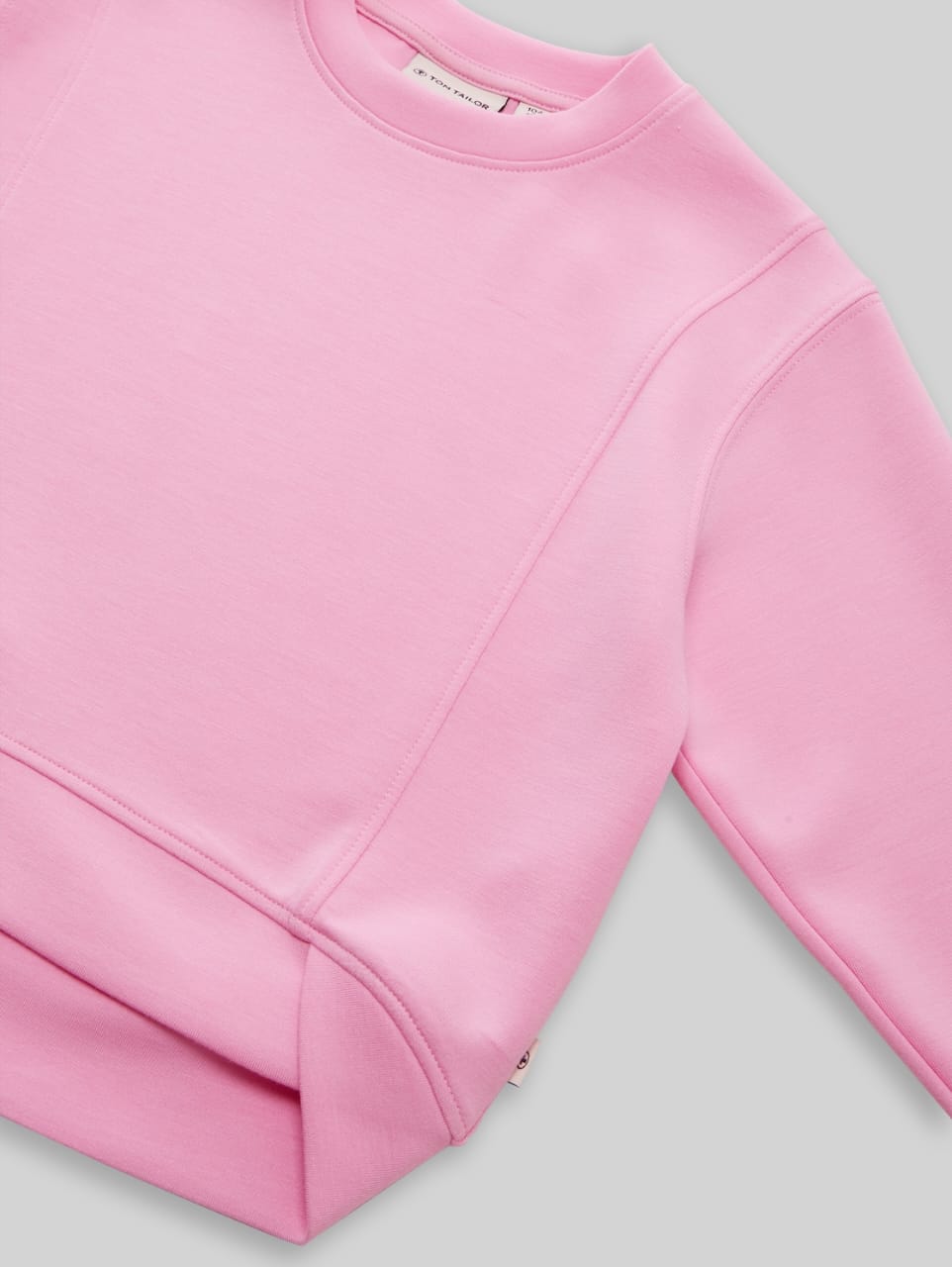 Mini Girls Cropped scuba sweatshirt Tom Tailor - (3-5 years) Available in stock