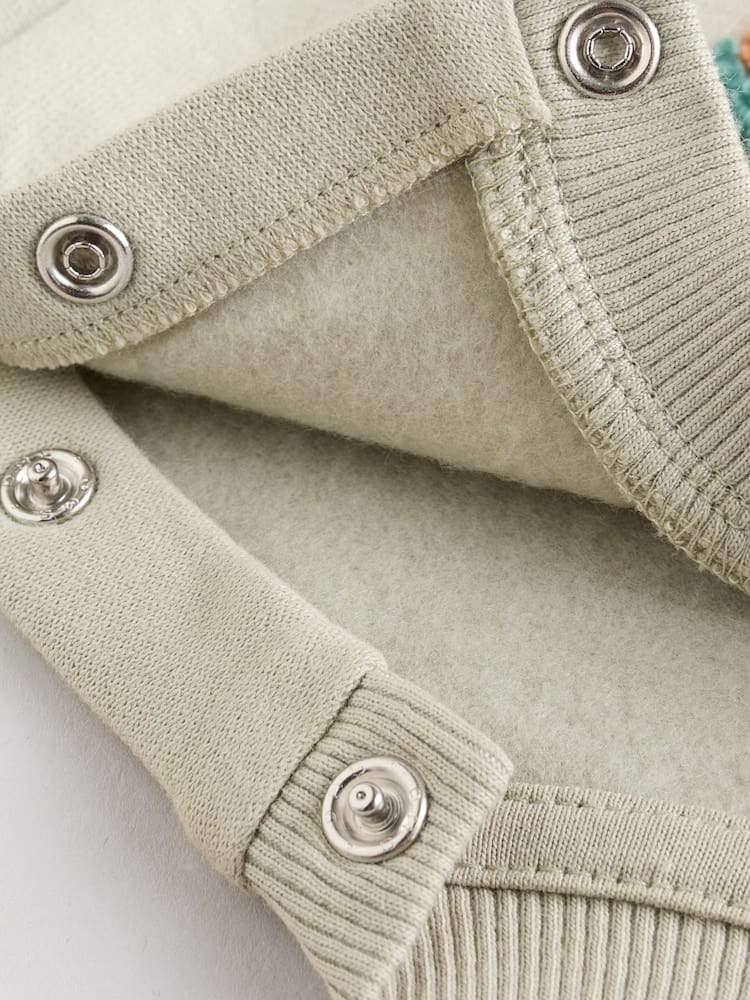 Next Sage Green Tractor Baby Sweatshirt  - (1.5-2.5years) Available in stock