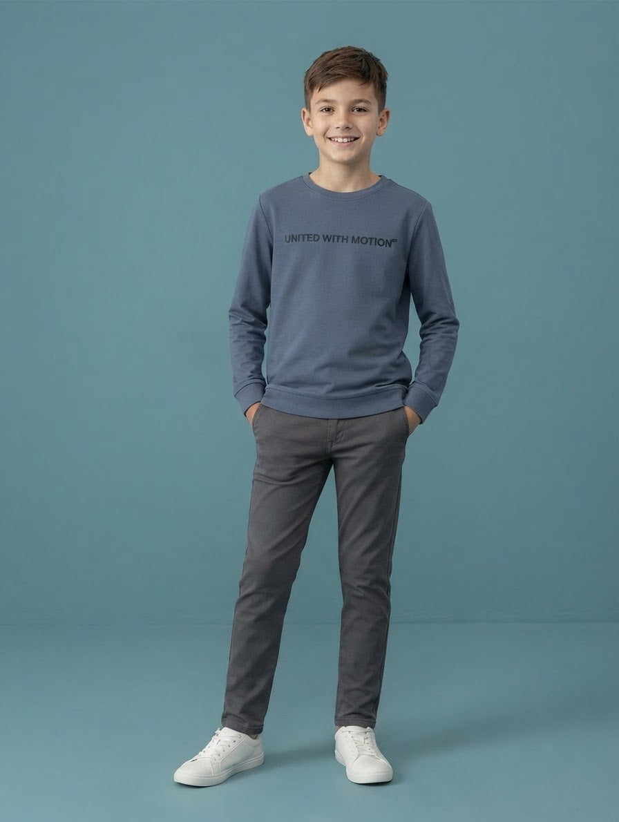 Regular boys' tracksuit Sweatshirt 4F --(10-12 years) Available in stock