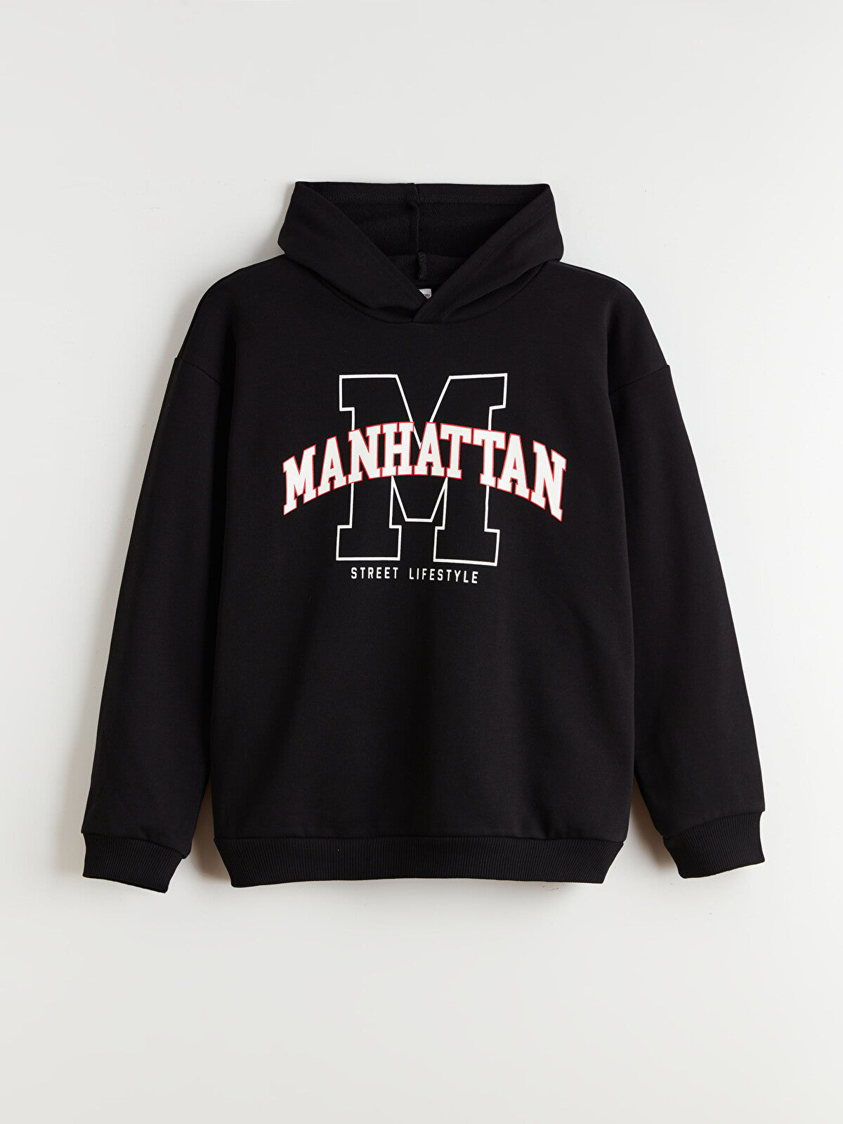 LCW Kids Hooded Printed Boys' Sweatshirt(12-15years) Available in stock